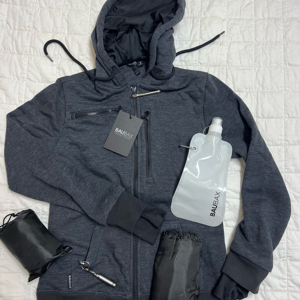 BAUBAX Women's Utility Jacket - Dark Gray